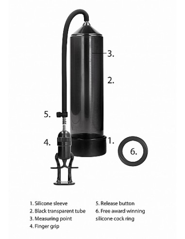 Deluxe Beginner Pump - Black