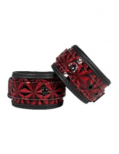 Luxury Hand Cuffs - Burgundy 2