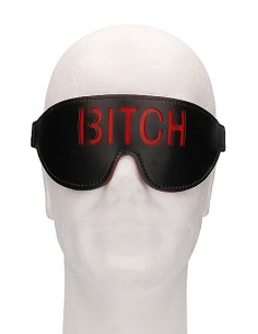 Ouch! Blindfold - BITCH - Black