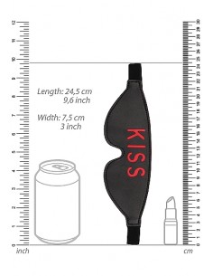 Ouch! Blindfold - KISS - Black 2