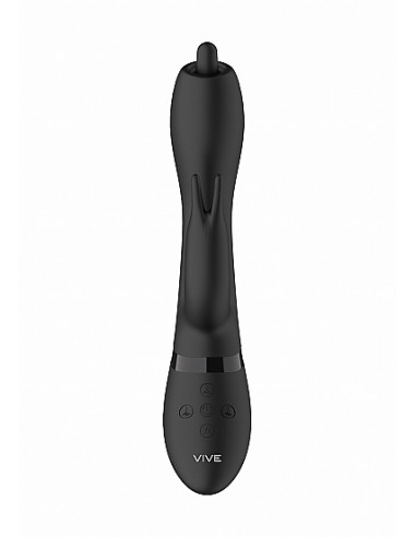 Nilo - Pinpoint Rotating G-spot Rabbit - Black