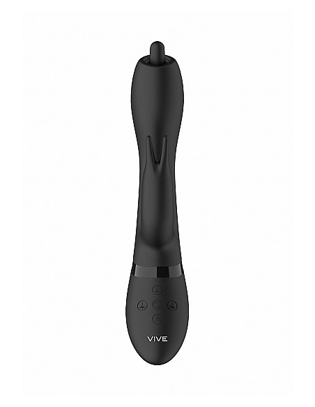 Nilo - Pinpoint Rotating G-spot Rabbit - Black
