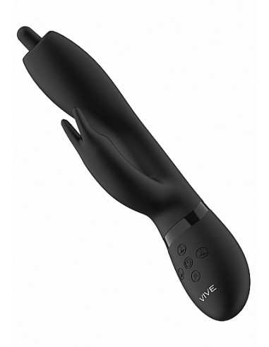 Nilo - Pinpoint Rotating G-spot Rabbit - Black