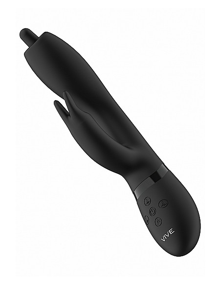 Nilo - Pinpoint Rotating G-spot Rabbit - Black