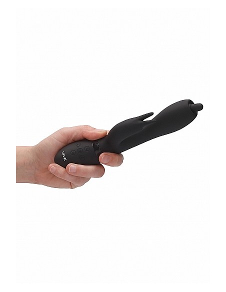 Nilo - Pinpoint Rotating G-spot Rabbit - Black