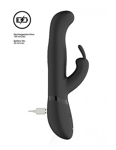 Izara - Rotating Beads Rabbit - Black