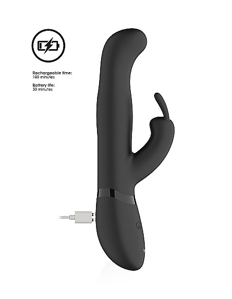 Izara - Rotating Beads Rabbit - Black