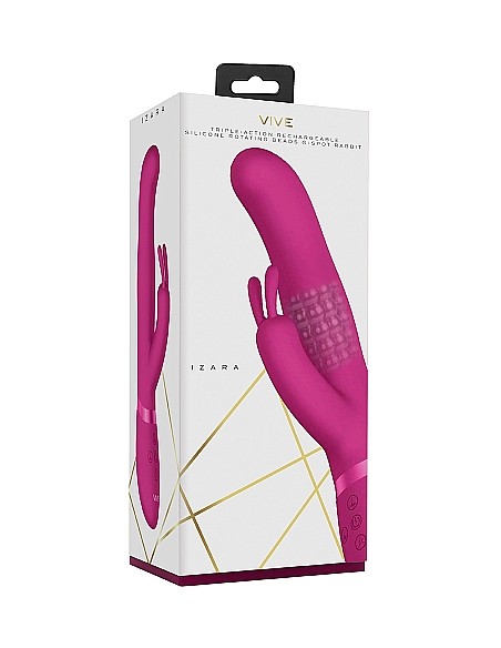 Izara - Rotating Beads Rabbit - Pink