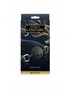 BONDAGE COUTURE BALL GAG BLUE 2