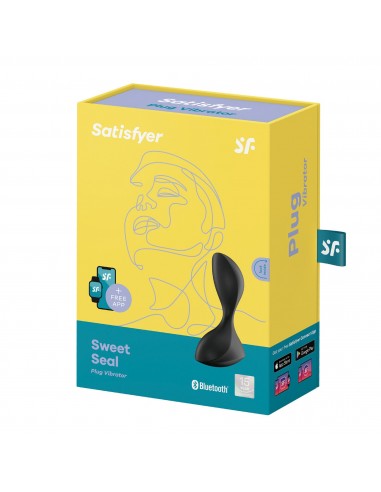 Plug-Vibrator Sweet Seal Connect App (Black)