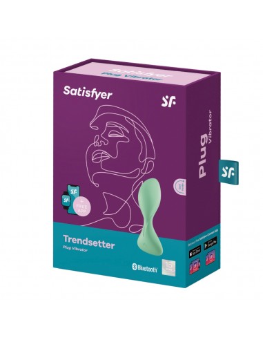 Plug-Vibrator Trendsetter Connect App (Light Green)