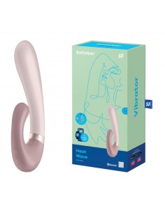 Wibrator-Heat Wave Connect App (Mauve)