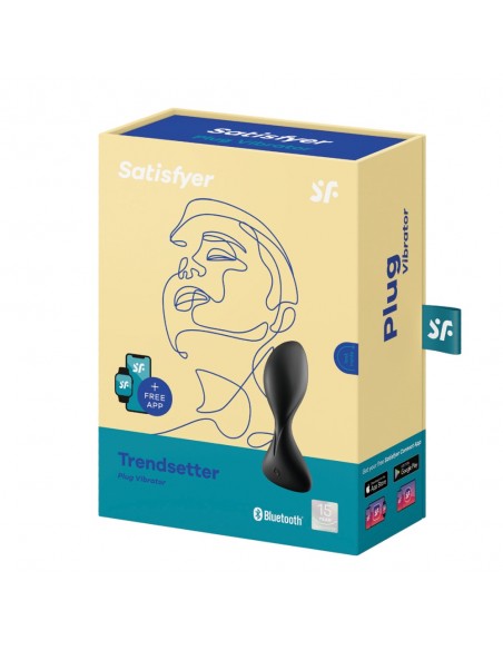 Plug-Vibrator Trendsetter Connect App (Black)