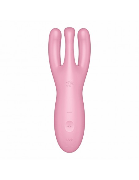 Wibrator-Threesome 4 Connect App (Pink)