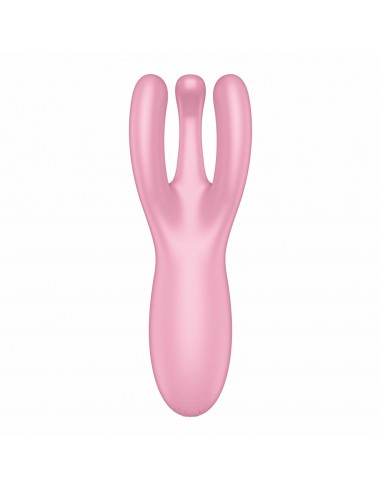 Wibrator-Threesome 4 Connect App (Pink)