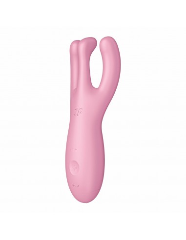 Wibrator-Threesome 4 Connect App (Pink)