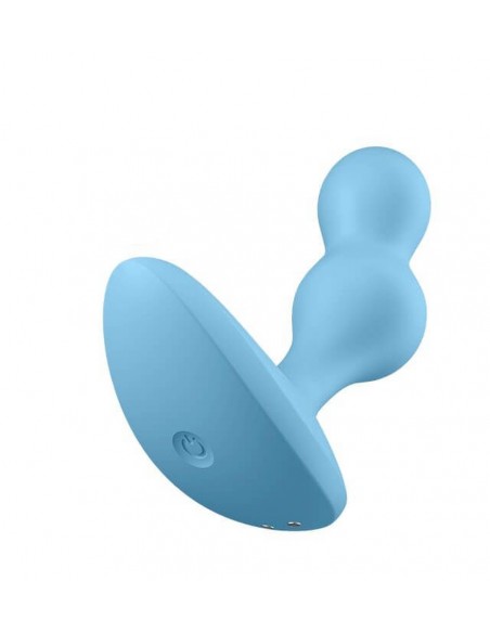 Plug-Vibrator Depp Diver Connect App (Light Blue)