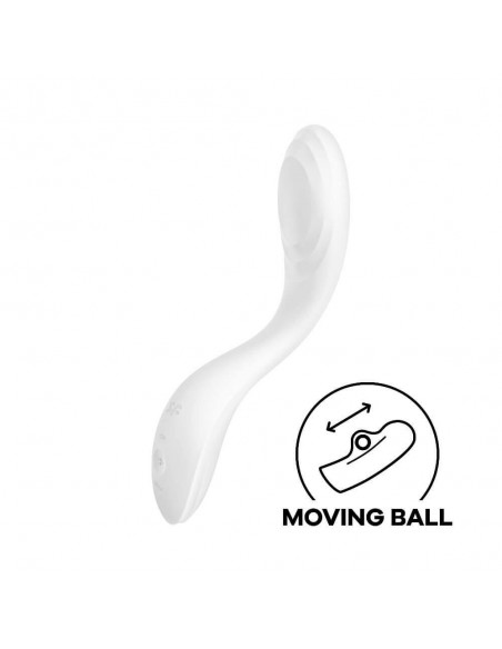Wibrator-Rrrolling Pleasure (White)