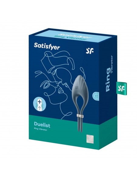 Pierścień-Duelist Ring Vibrator (Dark blue) 