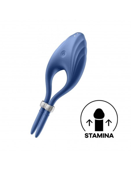 Pierścień-Duelist Ring Vibrator (Blue)