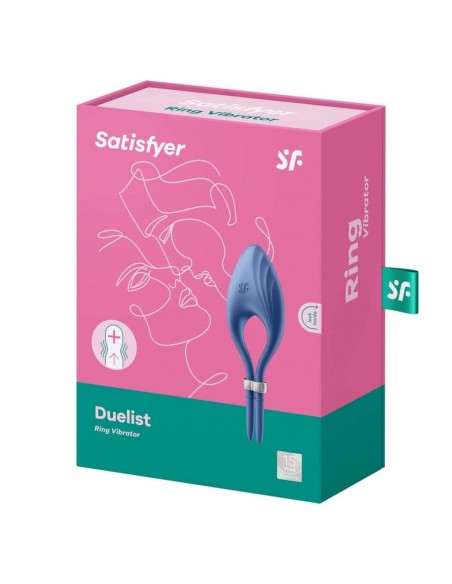 Pierścień-Duelist Ring Vibrator (Blue)