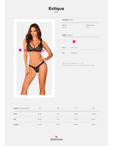 Estiqua biustonosz  XS/S