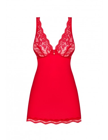 Bielizna-Luvae babydoll i stringi czerwona  S/M