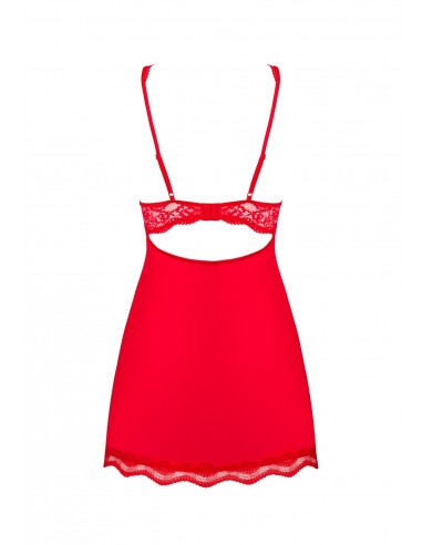 Bielizna-Luvae babydoll i stringi czerwona  S/M