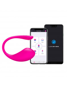 Jajeczko wibrujące Lush 3 -  na aplikację różowe