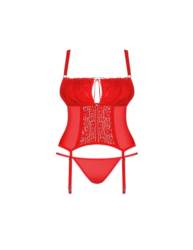 Bielizna-Blossmina gorset i stringi 6XL/7XL
