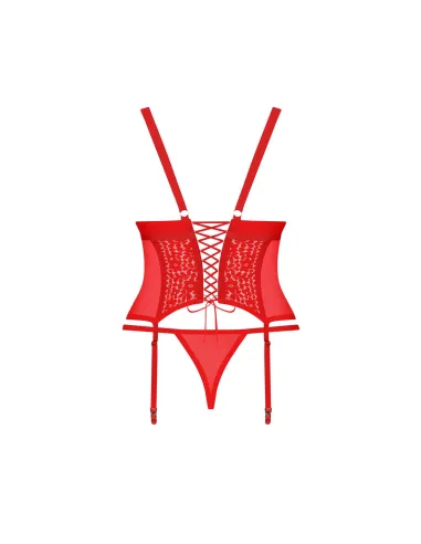 Bielizna-Blossmina gorset i stringi 6XL/7XL
