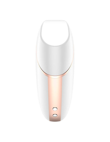 Wibrator - Love Triangle Air Pulse Stimulator + Vibration White