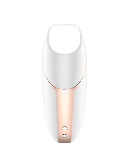 Wibrator - Love Triangle Air Pulse Stimulator + Vibration White