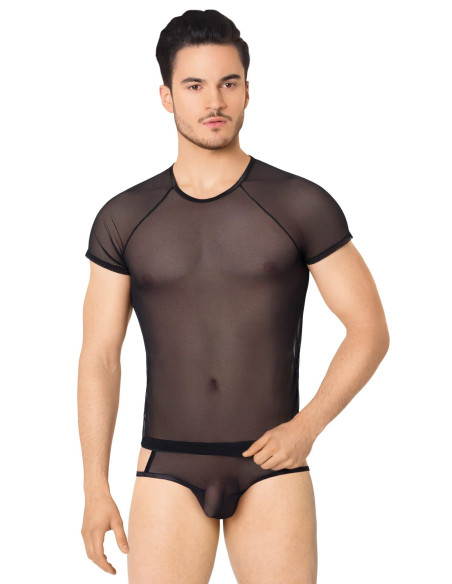 Shirt and Shorts 4607 - black XL
