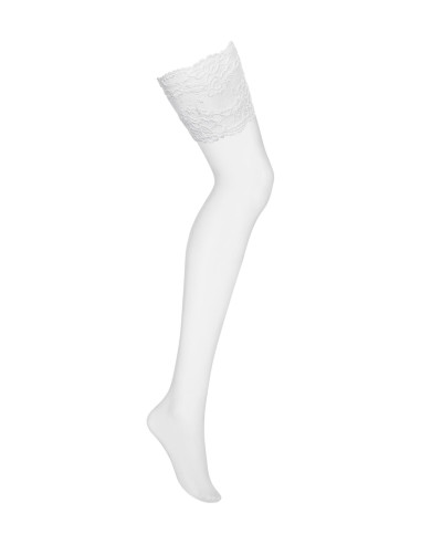 Bielizna-810-STO-2 pończochy białe L/XL