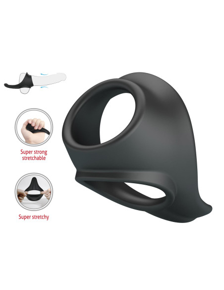 Crazy Bull Zadok Silicone Cock & Ball Ring