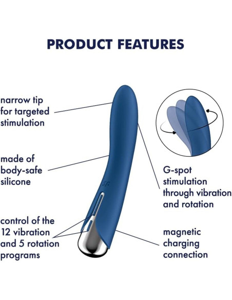 Satisfyer Spinning Vibe 1 Blue
