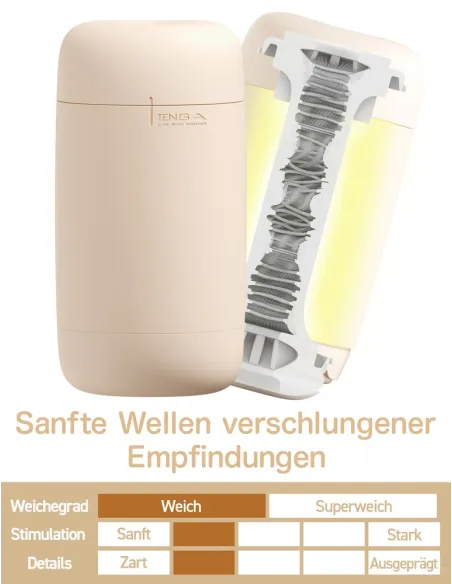 Tenga Puffy Latte Brown