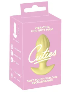 Cuties Vibrating Plug Yellow