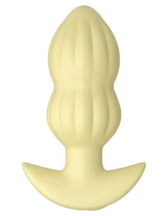 Cuties Vibrating Plug Yellow 2