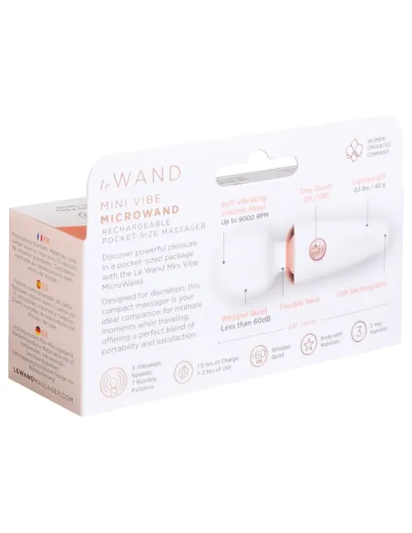 le Wand Mini Microwand White