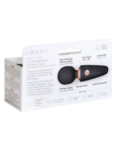 le Wand Mini Microwand Black