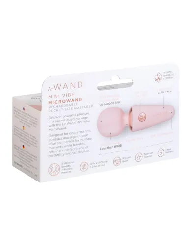Le Wand Mini Microwand Rose Go