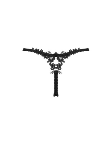 Celia Noir thong   XS/S