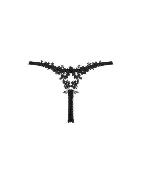 Celia Noir thong   XS/S