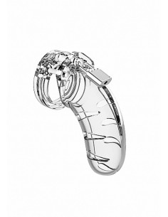 Model 03 - Chastity - 4.5"" - Cock Cage - Transparent