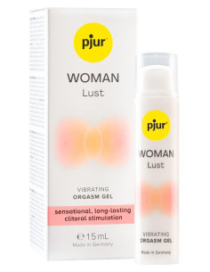 pjur WOMAN Lust, 15 ml - Vibrating Orgasm Gel