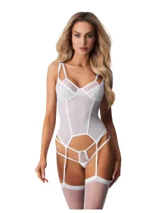 Arrowel White gorset biały 2XL/3XL