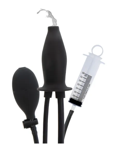 Inflatable Lubricating Plug