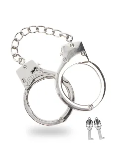 Silver Plated BDSM Handcuffs
